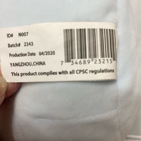 KYA Koala Squishmallow Pastel Blue & Rainbow Fluffy Ears Plush Toy with Sequins - Picture 6 of 8